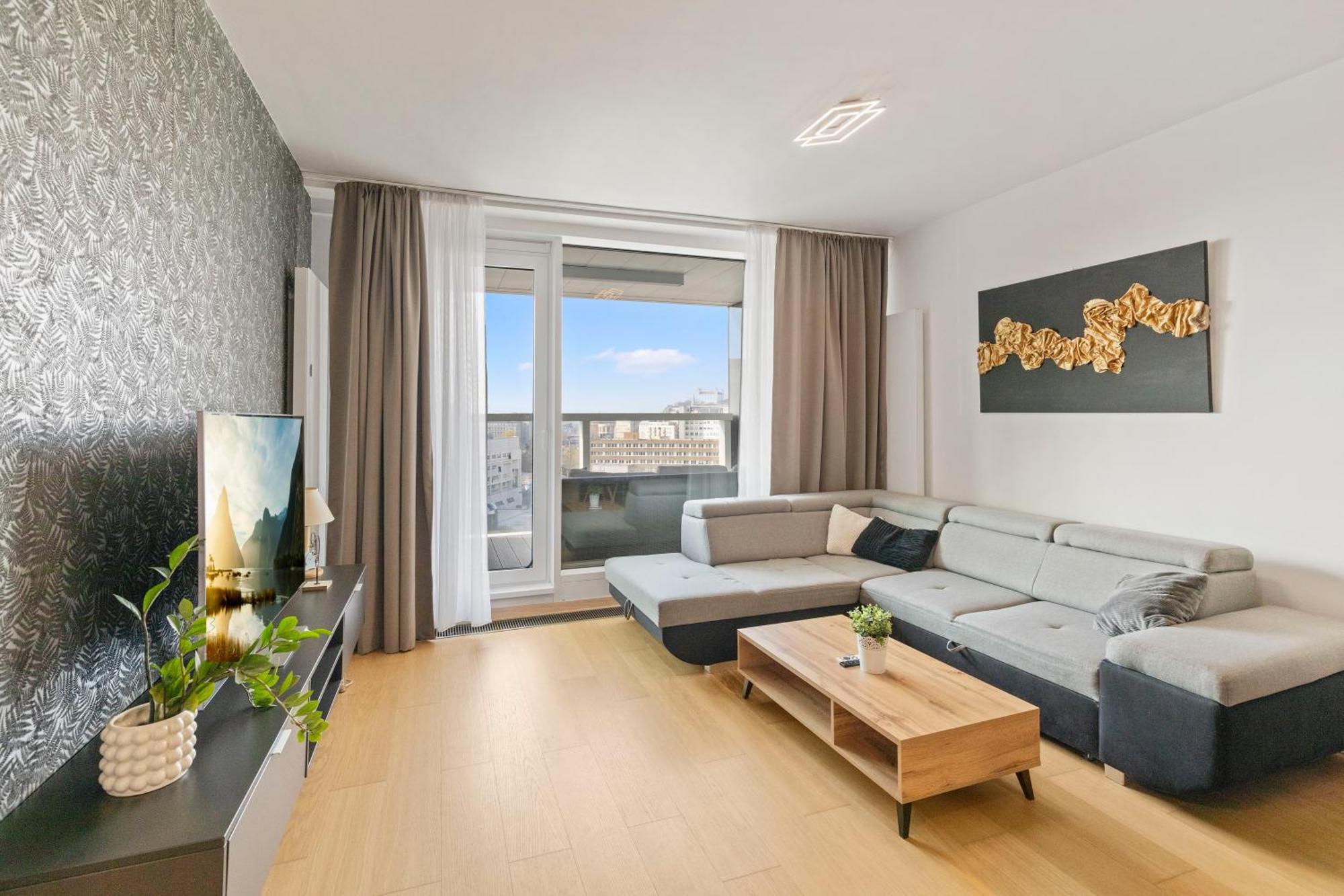 Panorama City Apartment In Downtown Area With Free Parking And Castle View Bratysława Zewnętrze zdjęcie